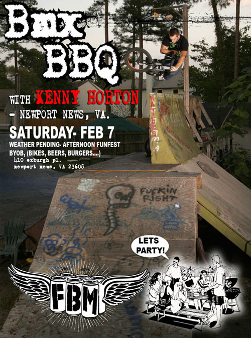 Come celebrate Kenny getting hooked up with FBM this Saturday! PMA required!