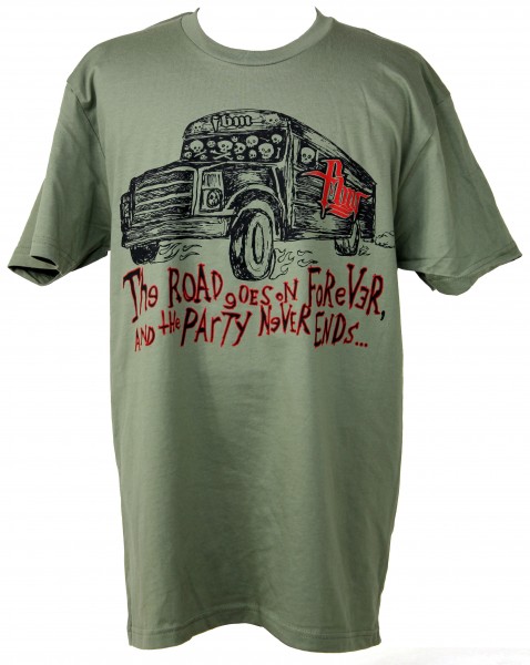 fbm bus shirt olive green