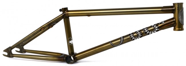 fbm hard way frame trans gold with stickers