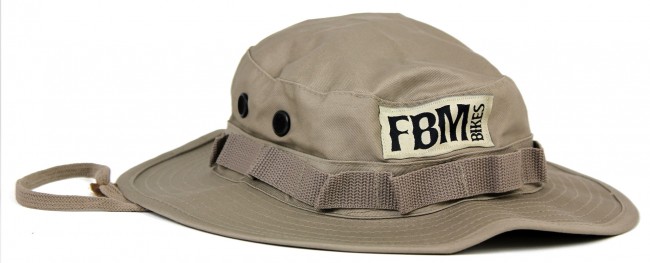 fbm bikes bucket hat khaki