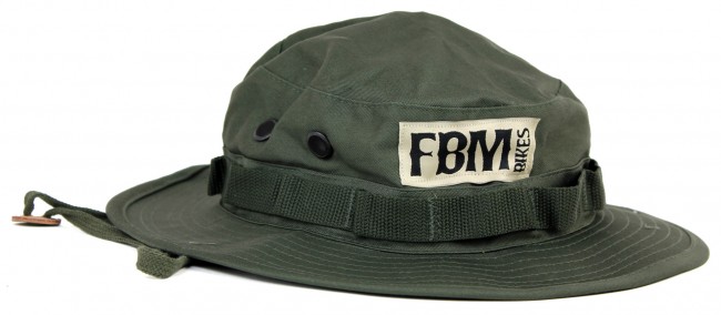 fbm bikes bucket hat olive