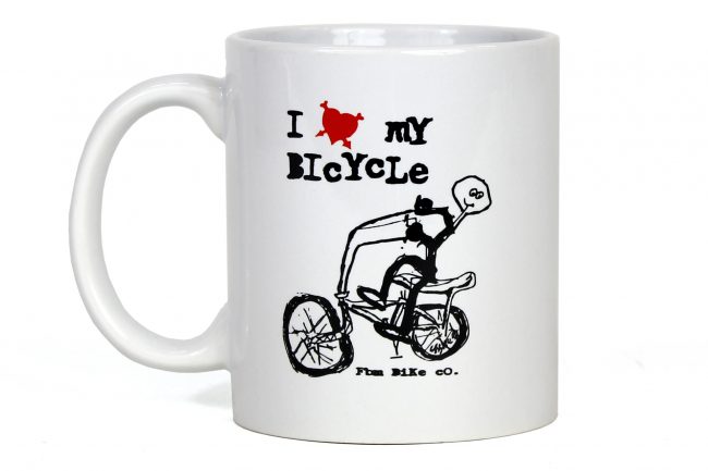 fbm i love my bike coffee mug